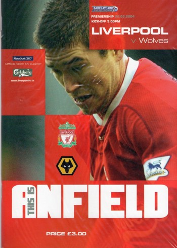 Match programme
